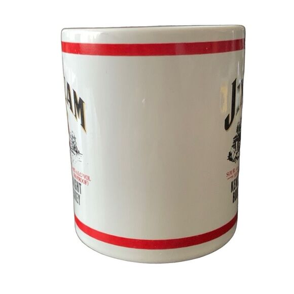 Vintage Jim Beam Kentucky Straight Bourbon Whiskey Coffee Cup Mug 2000 Stylish - Picture 3 of 11